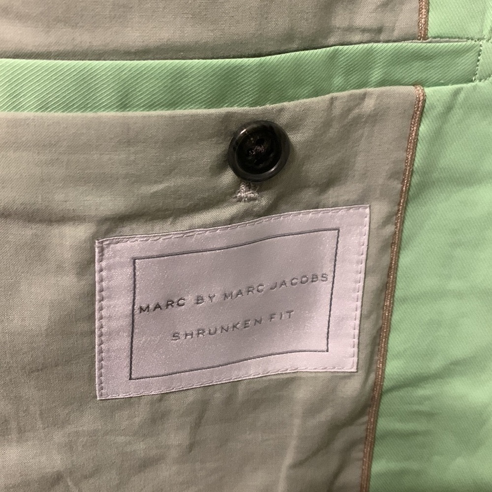 Marc by Marc Jacobs Mint Green Men's Blazer Sport Coat - Picture 6 of 13